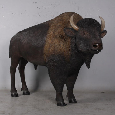 Buffalo Bison Life Size Statue - LM Treasures 