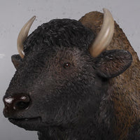 Buffalo Bison Life Size Statue - LM Treasures 