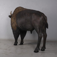 Buffalo Bison Life Size Statue - LM Treasures 