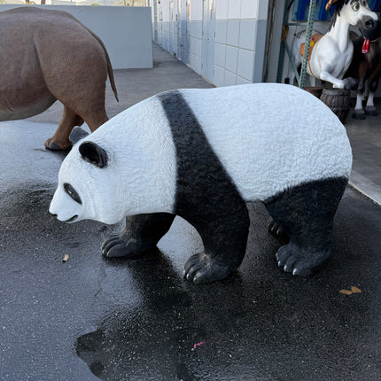 Walking Panda Life Size Statue