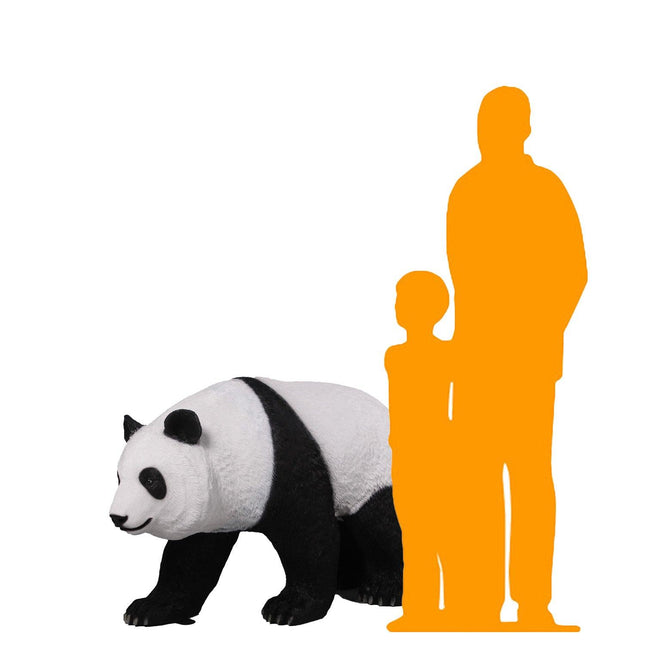 Walking Panda Life Size Statue - LM Treasures 