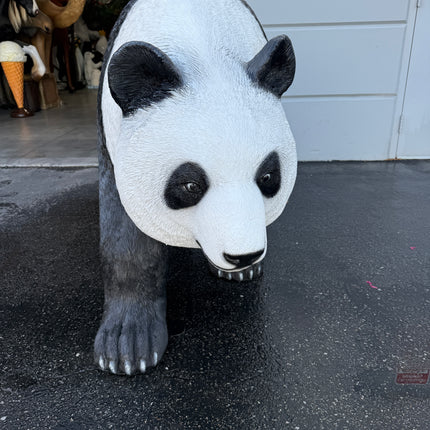Walking Panda Life Size Statue