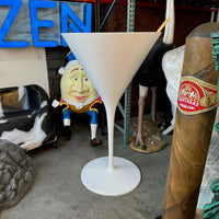 Martini Cocktail Glass Over Sized Statue - LM Treasures 