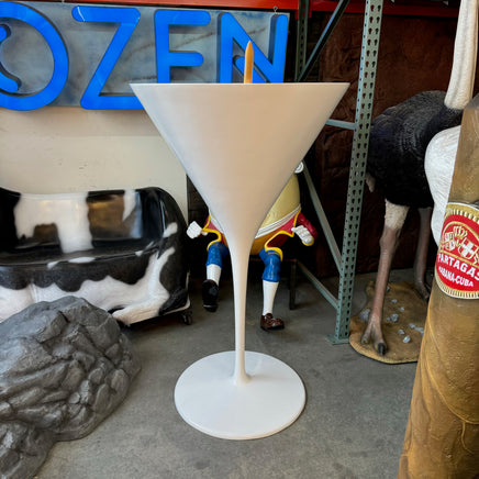 Martini Cocktail Glass Over Sized Statue - LM Treasures 