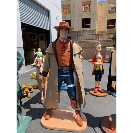 Cowboy Bounty Hunter Life Size Statue - LM Treasures 