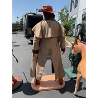 Cowboy Bounty Hunter Life Size Statue - LM Treasures 