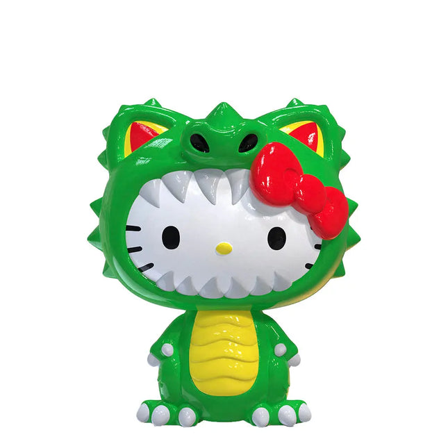 Green Dragon Hello Kitty Life Size Statue LM Treasures - KR