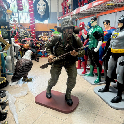 American Soldier Life Size Statue - LM Treasures 