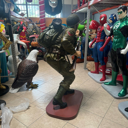 American Soldier Life Size Statue - LM Treasures 