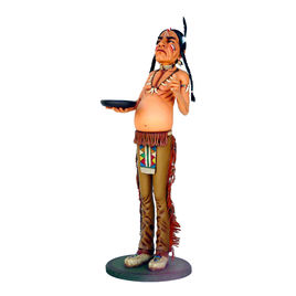 Indian Butler Life Size Statue - LM Treasures 