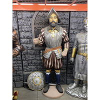 Spanish Knight Life Size Statue - LM Treasures 