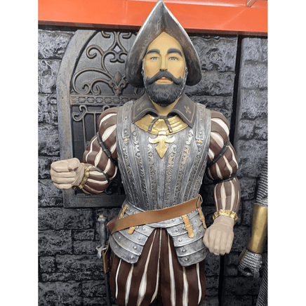 Spanish Knight Life Size Statue - LM Treasures 