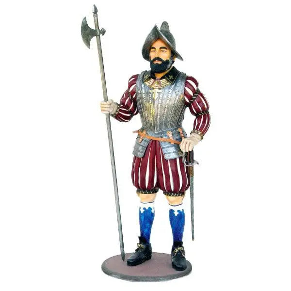 Spanish Knight Life Size Statue LM Treasures - A