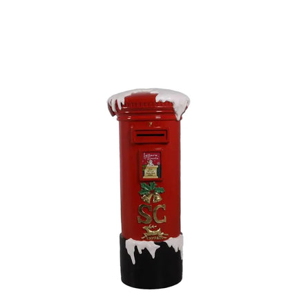 Small Santa's Mailbox Statue LM Treasures - H