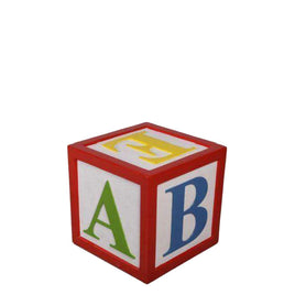 Letter Block Alphabet 18" Over Sized Statue - LM Treasures 