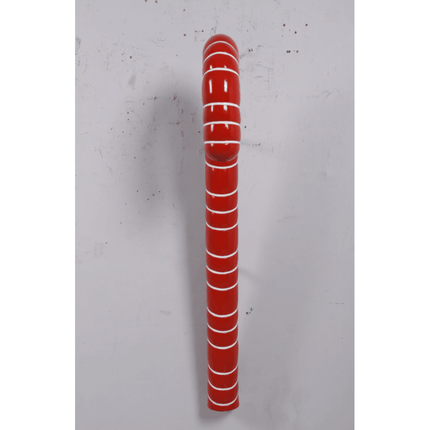 Hanging Red Candy Cane Over Sized Statue - LM Treasures 