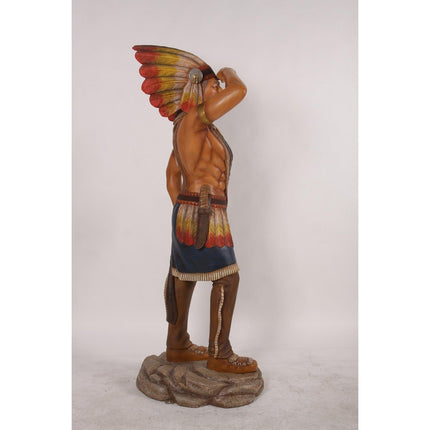 Tobacco Indian Life Size Statue - LM Treasures 
