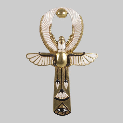 Egyptian Ankh of Amun-Re Key of Life Wall Decor Statue LM Treasures - H
