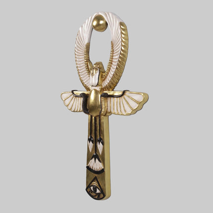 Egyptian Ankh of Amun-Re Key of Life Wall Decor Statue LM Treasures - H