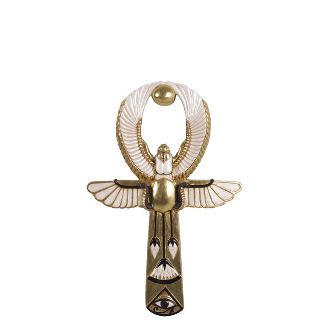 Egyptian Ankh of Amun-Re Key of Life Wall Decor Statue