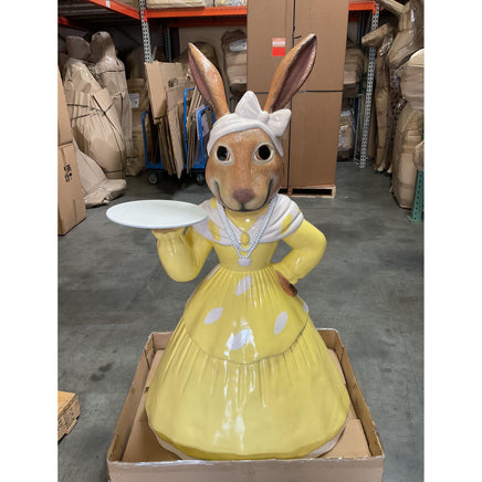 Miss Rabbit Over Sized Statue - LM Treasures 