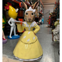 Miss Rabbit Over Sized Statue - LM Treasures 