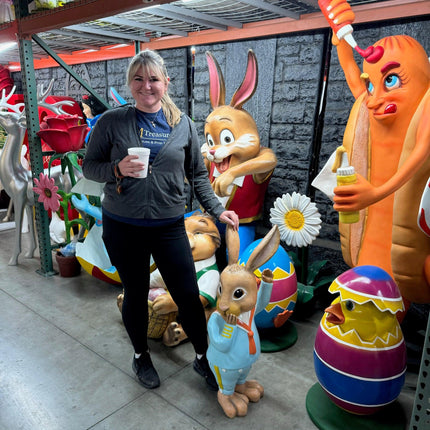 Rabbit Boy Over Sized Statue - LM Treasures 