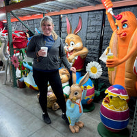 Rabbit Boy Over Sized Statue - LM Treasures 