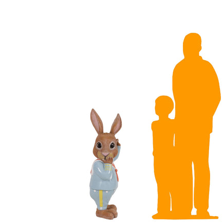 Rabbit Boy Over Sized Statue - LM Treasures 