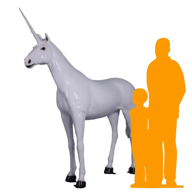 Unicorn Life Size Statue LM Treasures - H