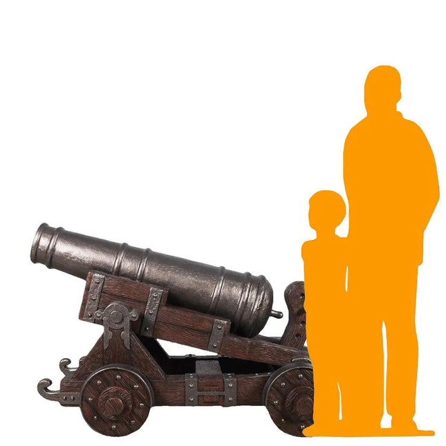 Cannon Life Size Statue LM Treasures - H