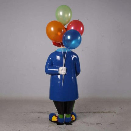 Clown With Balloons Life Size Statue - LM Treasures 