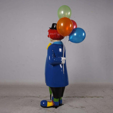 Clown With Balloons Life Size Statue - LM Treasures 