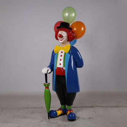 Clown With Balloons Life Size Statue - LM Treasures 