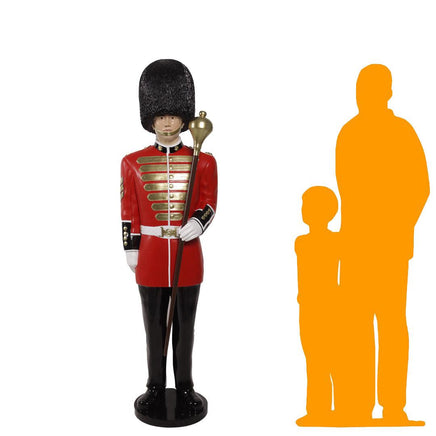 Royal Guard Artillery Officer Life Size Statue - LM Treasures 