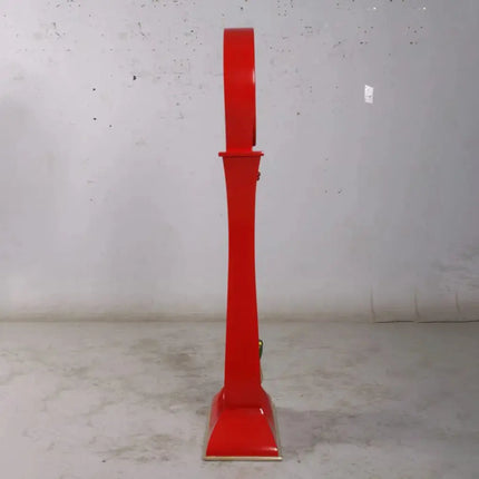Santa's Back Clock Statue LM Treasures - H