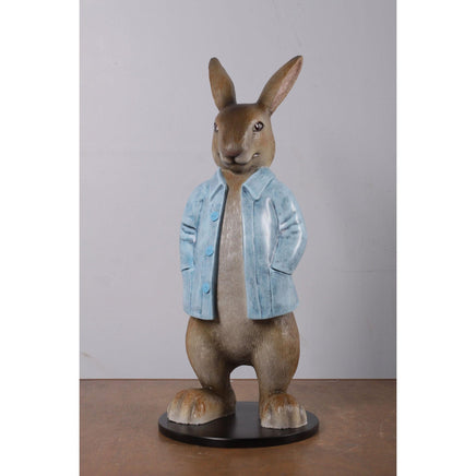 Rob The Bunny Rabbit With Long Jacket Statue - LM Treasures 