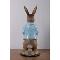 Rob The Bunny Rabbit With Long Jacket Statue - LM Treasures 