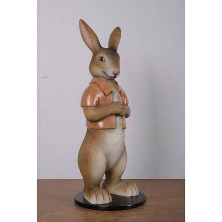 Rob The Bunny Rabbit With Short Jacket Statue - LM Treasures 