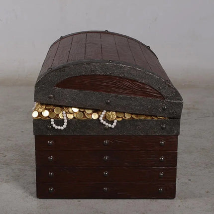 Pirate Treasure Chest Life Size Statue LM Treasures - H