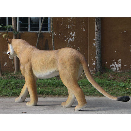 Lioness Walking Life Size Statue - LM Treasures 