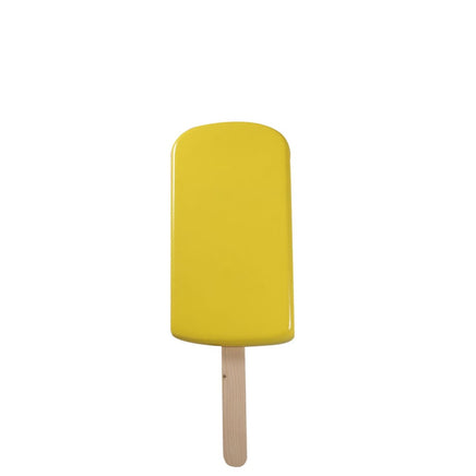 Small Hanging Yellow Ice Cream Popsicle Statue - LM Treasures 