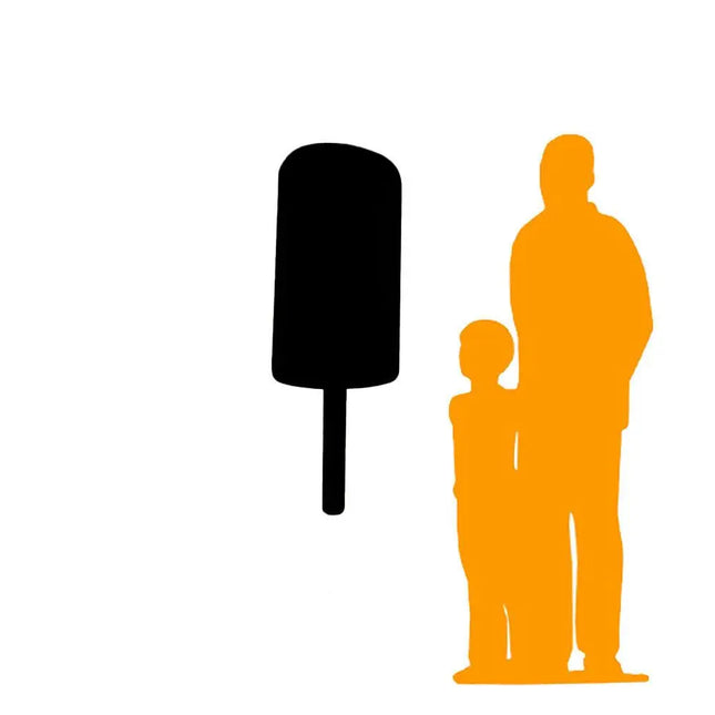 Small Hanging Chocolate Ice Cream Popsicle Statue LM Treasures - H