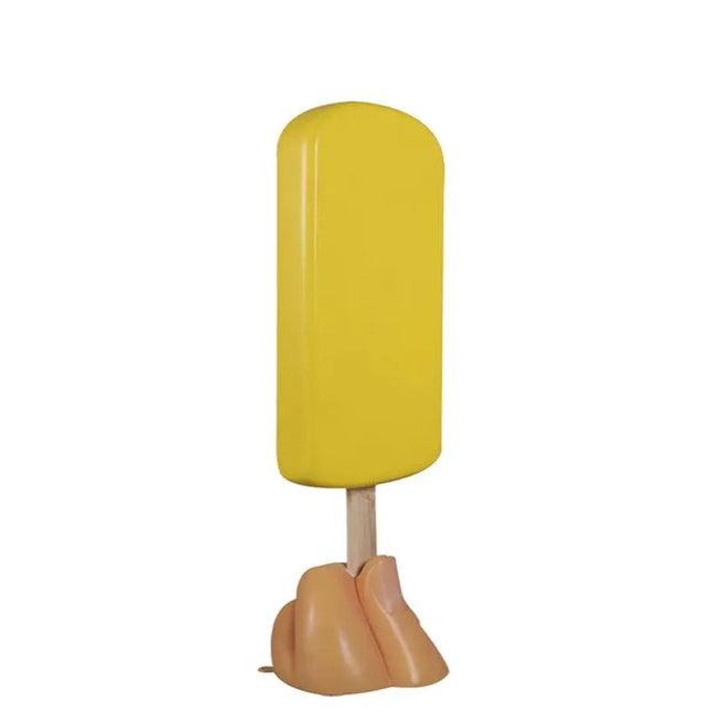 Yellow Ice Cream Popsicle Statue LM Treasures - H