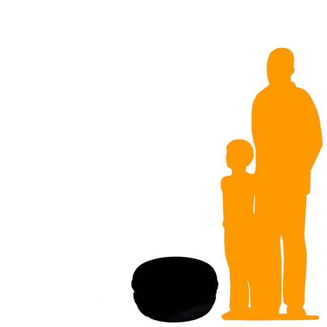 Orange Macaroon Over Sized Statue - LM Treasures 
