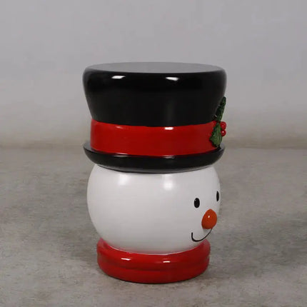 Snowman Stool Statue LM Treasures - H