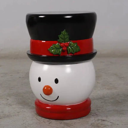 Snowman Stool Statue LM Treasures - H
