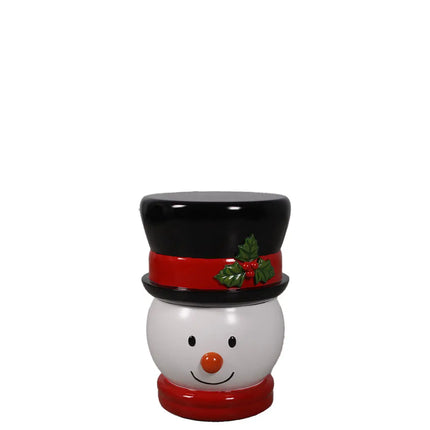 Snowman Stool Statue LM Treasures - H