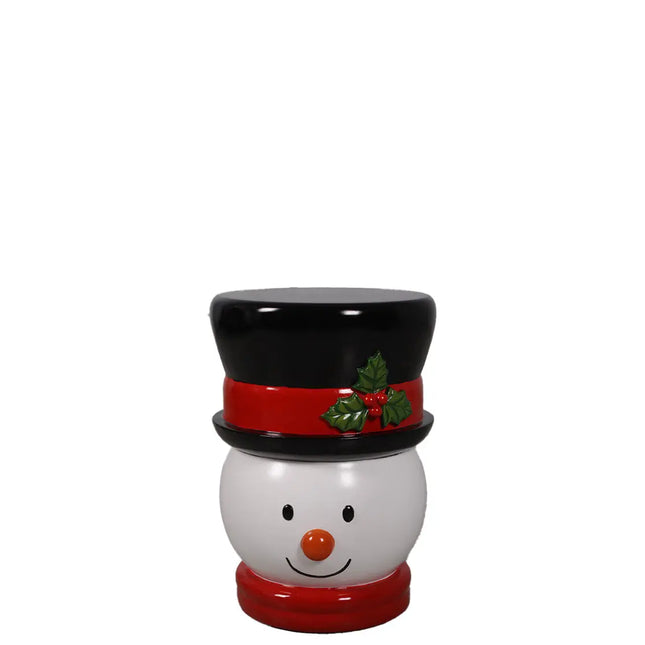 Snowman Stool Statue LM Treasures - H