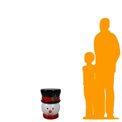 Snowman Stool Statue LM Treasures - H